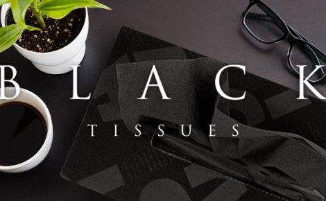 【製品情報】新商品『BLACK TISSUES』販売開始