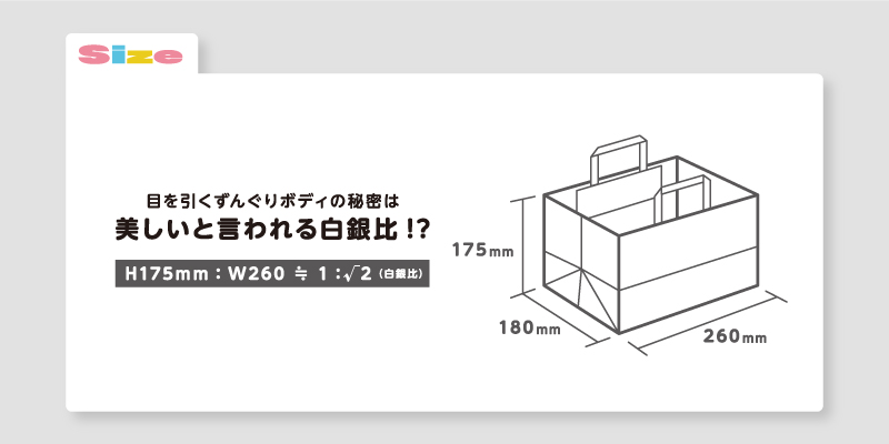 ずんぐりボディの秘密は白銀比