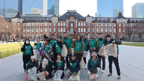 街のにぎわいとやさしさが交差する朝。日本橋おそうじ🦒